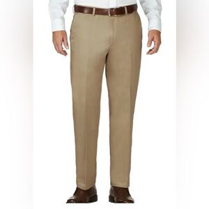 Haggar Men's Work to Weekend Pro Khaki Relaxed Pants Trousers 44" x 29" NWT #854